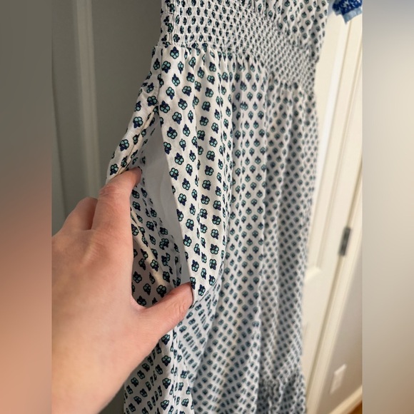 J.Crew Smocked ruffle dress in cotton voile size XS - Picture 13 of 15